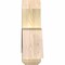 Ekena Millwork Bellingham Rough Sawn Timber Gable Bracket, Douglas Fir, 36"W x 18"H x 6"D x 6"F, 12/12 Pitch GBW036X18X0606BEL00RDF - alternate 4